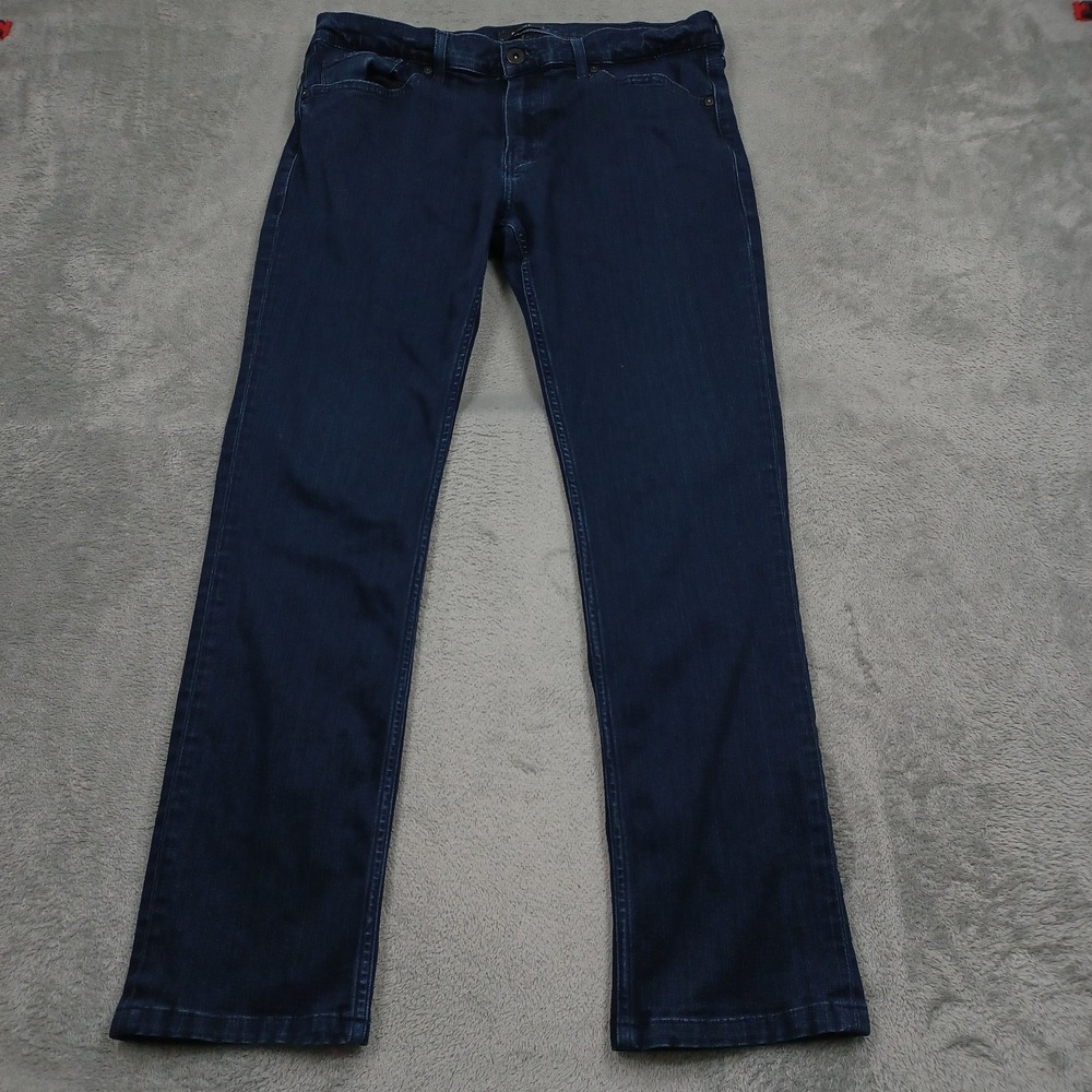 Paige Jeans Mens 33x30 Blue Denim Federal Pockets Straight Casual Preppy